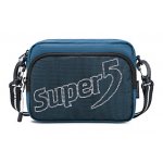  SUPER FIVE τσάντα ώμου K00123-BL, μπλε